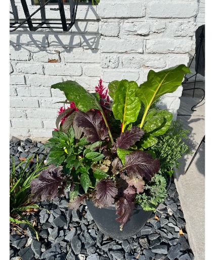 Outdoor Fall Mixed Planter 