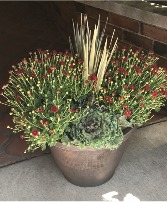 Outdoor Fall Planter 