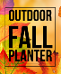 Outdoor Fall Planter 