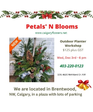 Outdoor Planter Workshop 