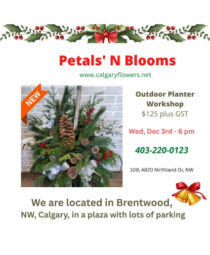 Outdoor Planter Workshop