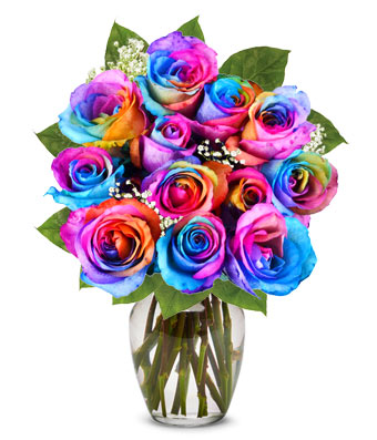 Over the Rainbow for You Vase