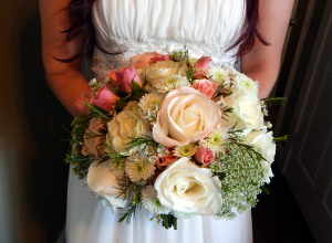 Over The Top Bridal bouquet 