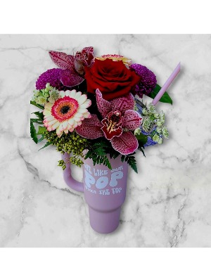 Over The Top Pop Flowers  