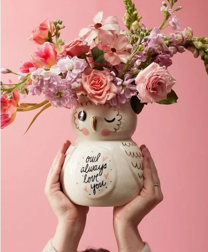 Owl Always Love You Designer's Choice Flowers