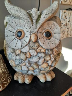 Owl Planter Seasonal
