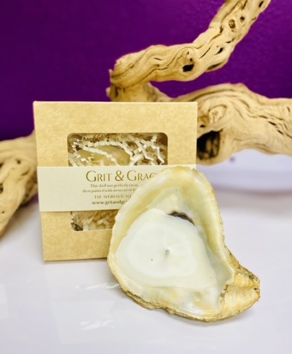 Oyster Shell Candle - Unscented 