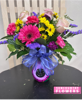 Painted with Love Vase