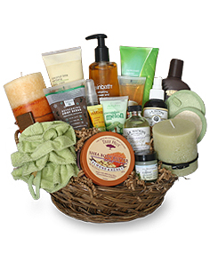 Pamper Me Silly Basket Various colors and fragrance