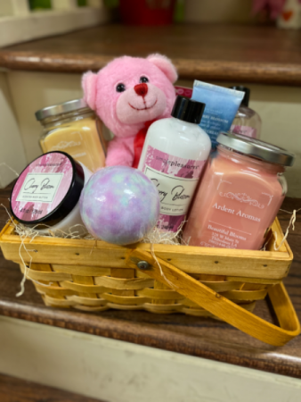 Pamper Me Valentine! Gift Basket