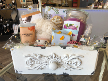 Pamper Me White Decorative Box