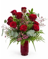 Panther Valentine's Dozen Roses  *ONLY 1 BOUQUET LEFT IN STOCK*