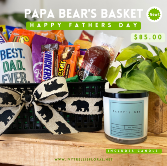 Papa Bear's  Gift Basket 