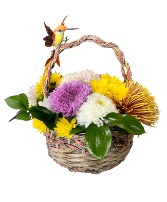 Paradise Sunset Basket Arrangement