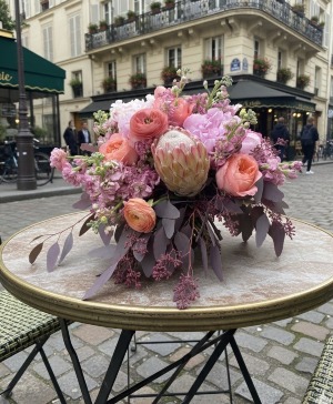 Parisian Reverie Floral centerpiece