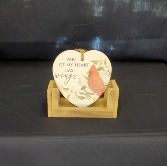 Part of my Heart has Wings - Small Plaque Plaque