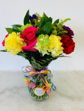 Roses & Carnations Arrangement 