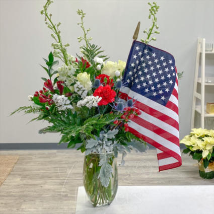 Party in the USA Vase Arrangement