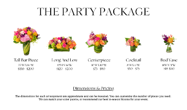 PARTY PACKAGE!  in Port Royal, SC | LAURA'S FLORIST