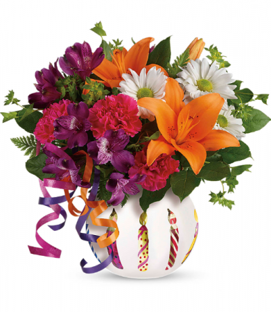 Party Starter All-Around Floral Arrangement