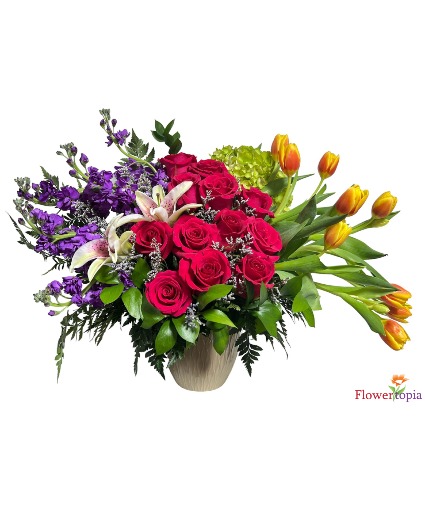 Love Token Flower Arrangement