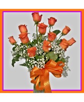 Passion and Elegance Rose Vase Arangement