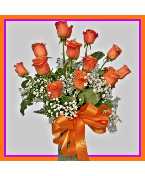 Passion and Elegance Rose Vase Arangement