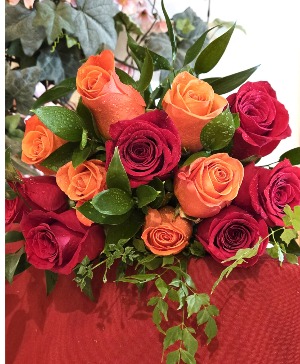 LOVE & PASSION, A HANDHELD BOUQUET