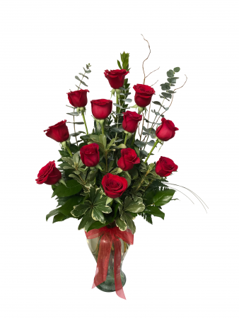 Passion in Bloom Rose Arrangement