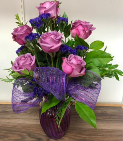 Passionate Purple  purple roses