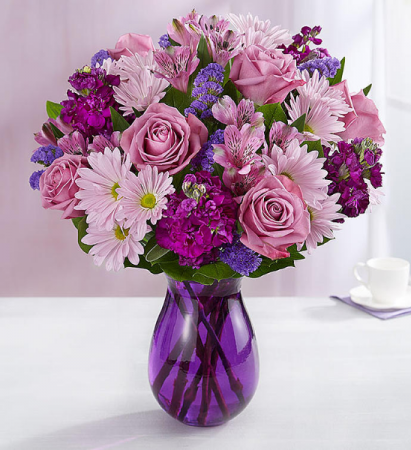 Passionate Purple Fresh Flowers