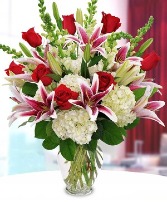 PASSIONATELY IN LOVE Vase Arrangement