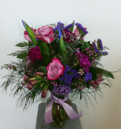 Passionately Purple Vase