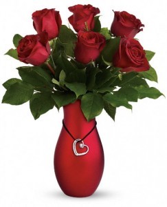 Passion's Heart Bouquet  Valentines arangement