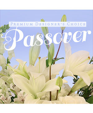 Easter Passover Lily Flower Embroidery Design - Apex