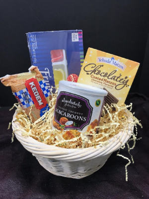 Passover Spring Basket--Flowers and Treats in Melbourne, FL | VIOLETS IN BLOOM Passover Spring Basket--Flowers and Treats in Melbourne, FL | VIOLETS IN BLOOM