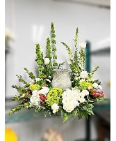 Past Work: White Fresh Urn 