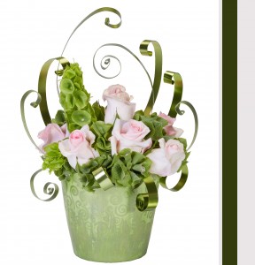 Pastel Bells Valentine Romantic Floral Design