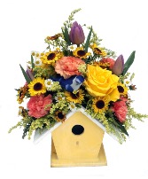 Pastel Bird House 