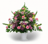 Pastel Color Fresh Flower Urn 