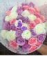pastel colored wrapped bouquet Any Occasion