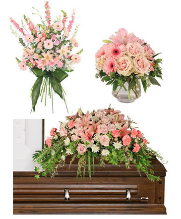 Pastel Comforts Sympathy Collection in Ozone Park, NY | Heavenly Florist