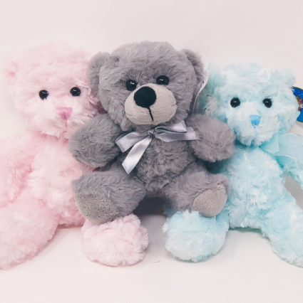 Pastel Cuddly Plush Bear
