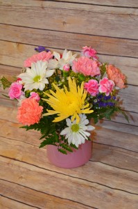 Pastel Cylinder Vase