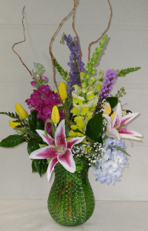 Pastel Dimple Vase Design