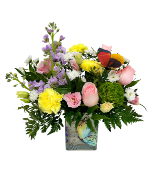 Pastel Flutters Mount Pearl Florist Design