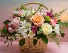 Pastel Garden Basket Arrangement