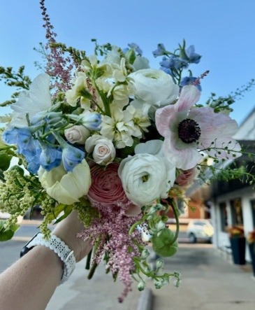 Pastel Hand-Tied  Bouquet in Denison, TX | JUDY'S FLOWER SHOPPE Pastel Hand-Tied  Bouquet in Denison, TX | JUDY'S FLOWER SHOPPE
