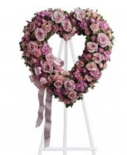 Pastel Heart Heart wreath