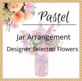 Pastel Jar Arrangement